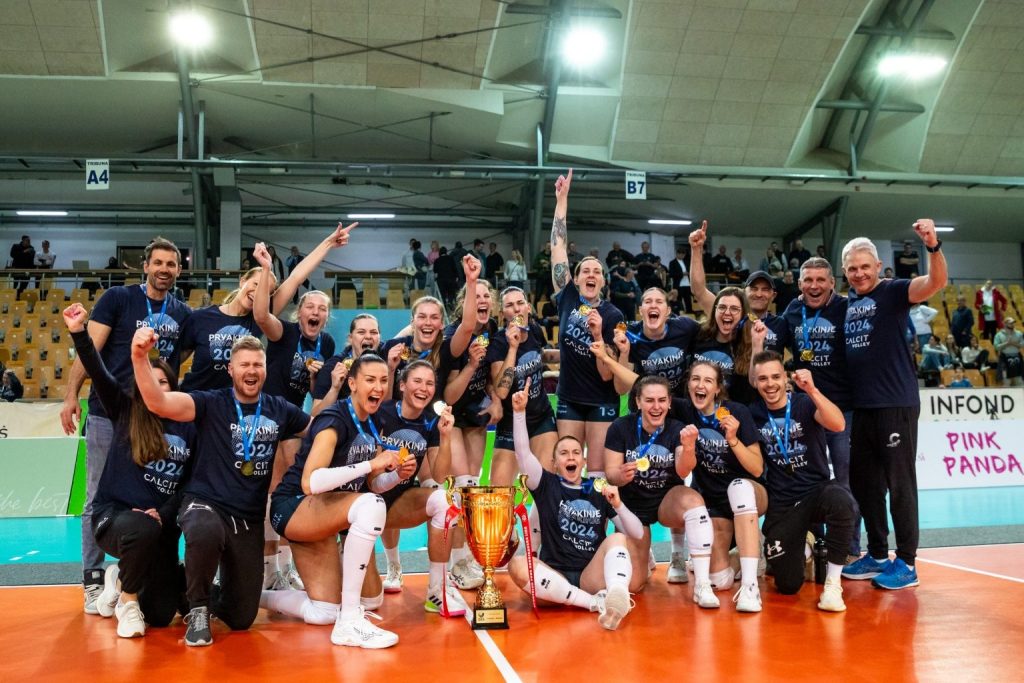 WorldofVolley :: SLO W: Calcit Volley Triumphs Over Nova KBM Branik to Clinch Slovenian Championship