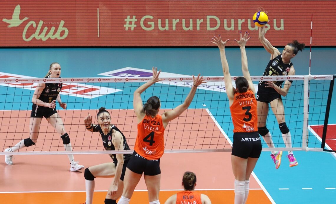 WorldofVolley :: TUR W: Eczacıbaşı Dynavit Gains Upper Hand in Volleyball Play-offs, Fenerbahçe Secures Swift Victory