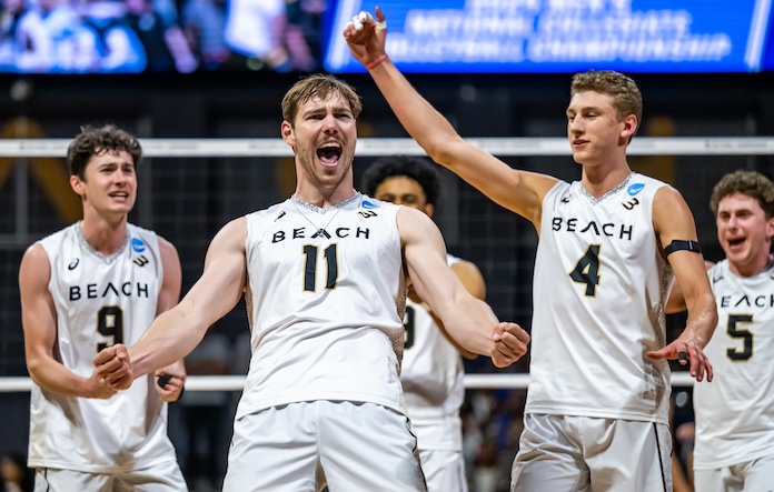 UCLA, Long Beach survive wild NCAA men's volleyball semifinals