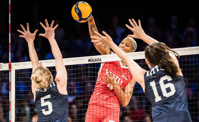 USA women open Volleyball Nations League against Thailand