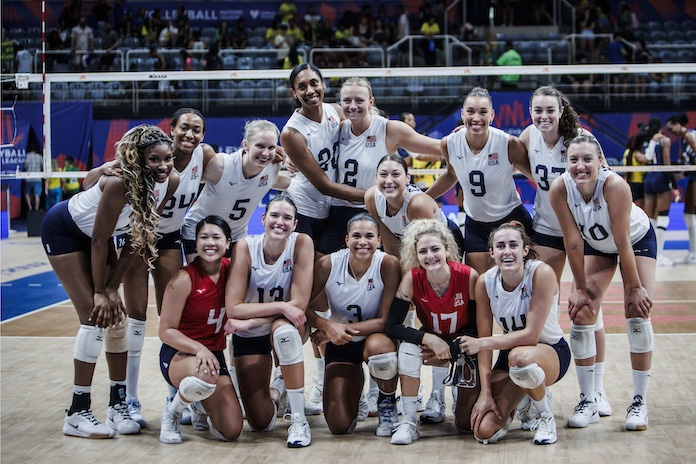 USA women sweep DR; men ready for Volleyball Nations League opener