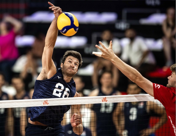 Matthew Knigge's unlikely path to USA gym: "Now I play volleyball"