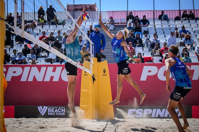 Tough day for Americans at Espinho Elite 16 beach volleyball tourney
