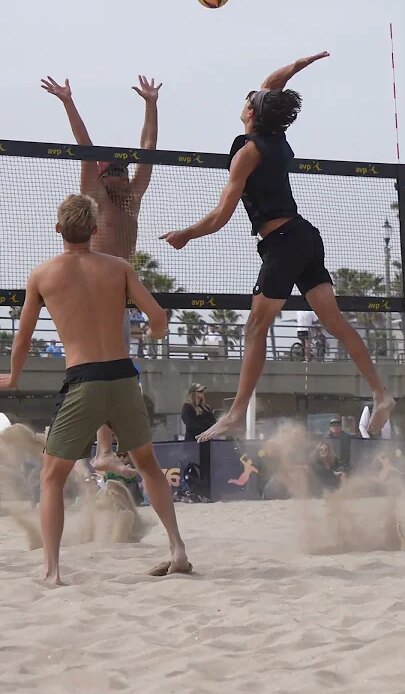 41 SEED WITH 3 UPSETS TO QUALIFY for the AVP Huntington Beach Open