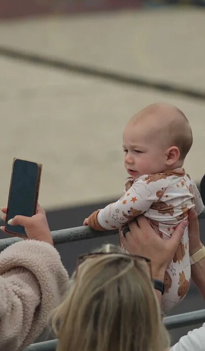 April Ross ACE with the cutest celebration | AVP Huntington Beach