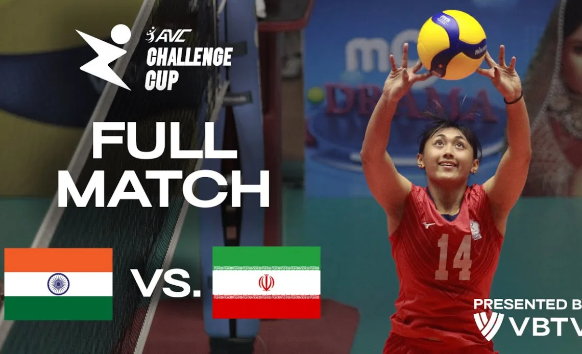 🇮🇳 IND vs. 🇮🇷 IRI - Final 5-6 | AVC Challenge Cup 2024 - presented by VBTV