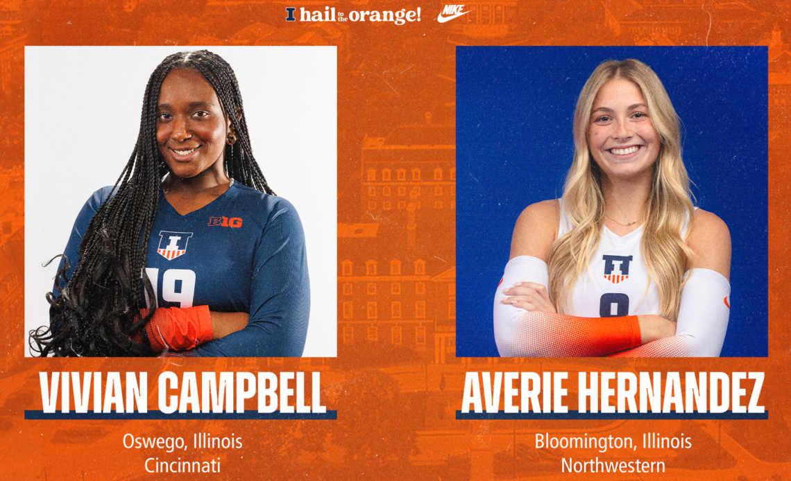 Illinois Volleyball Rounds Out Roster with Pair of Transfers