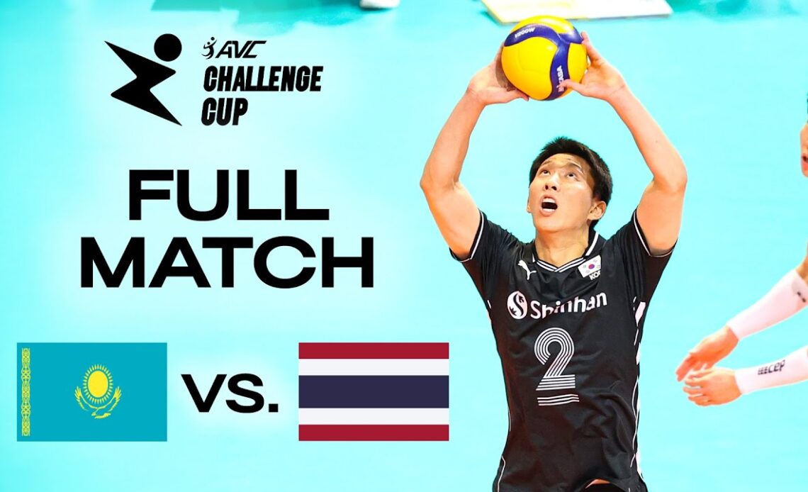 🇰🇿 KAZ vs. 🇹🇭 THA - AVC Challenge Cup 2024 | Pool Play - presented by VBTV