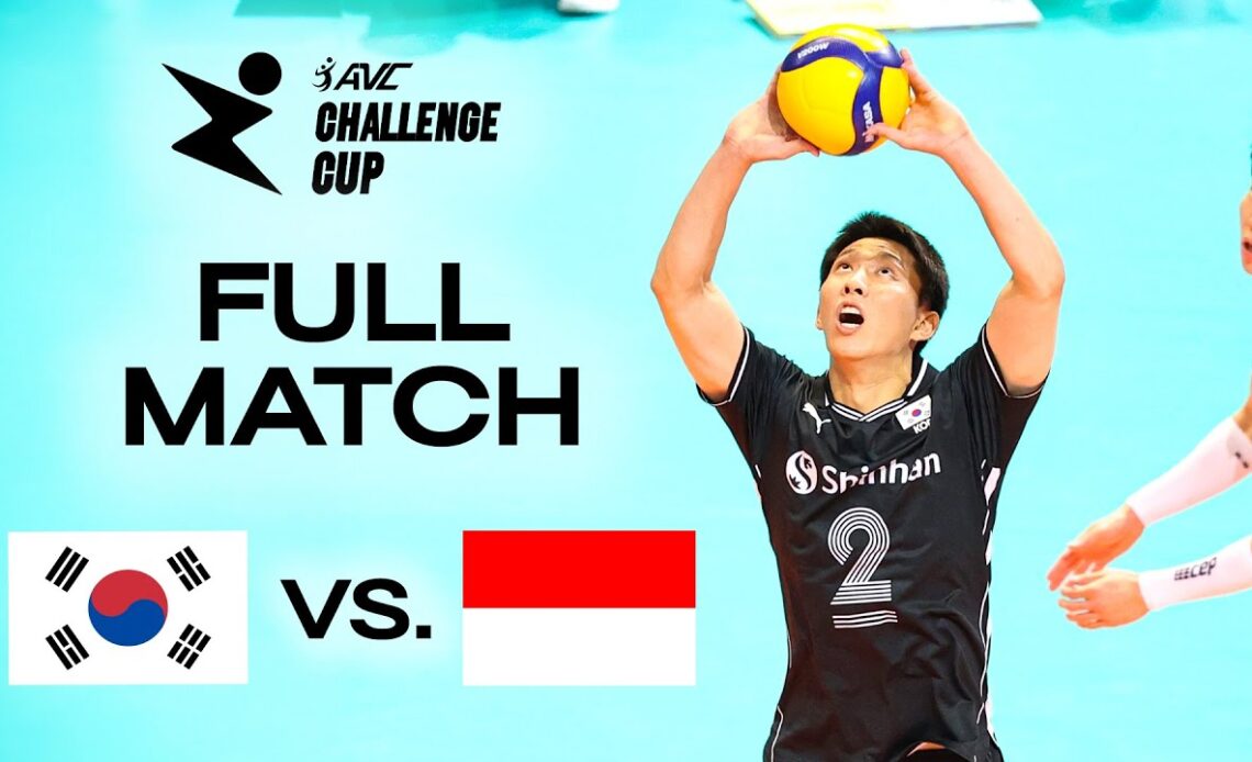 🇰🇷 KOR vs. 🇮🇩 IDN AVC Challenge Cup 2024 Pool Play presented by