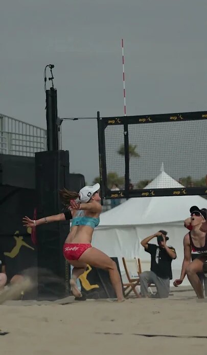 Kristen Nuss, Taryn Kloth TOO TOUGH on Defense | AVP Huntington Beach