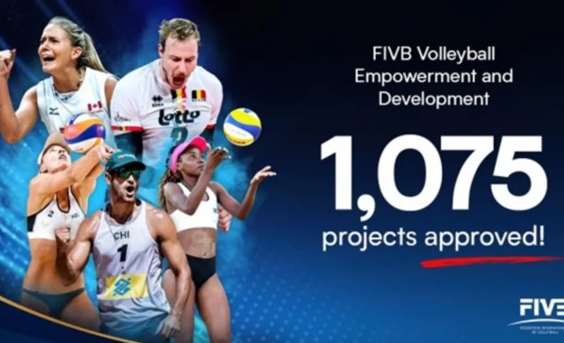 MAJOR MILESTONE FOR FIVB VOLLEYBALL EMPOWERMENT AND DEVELOPMENT: OVER 1000 PROJECTS APPROVED!