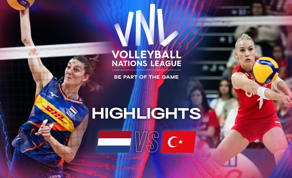 🇳🇱 NED vs. 🇹🇷 TUR - Highlights | Week 1 | Women's VNL 2024