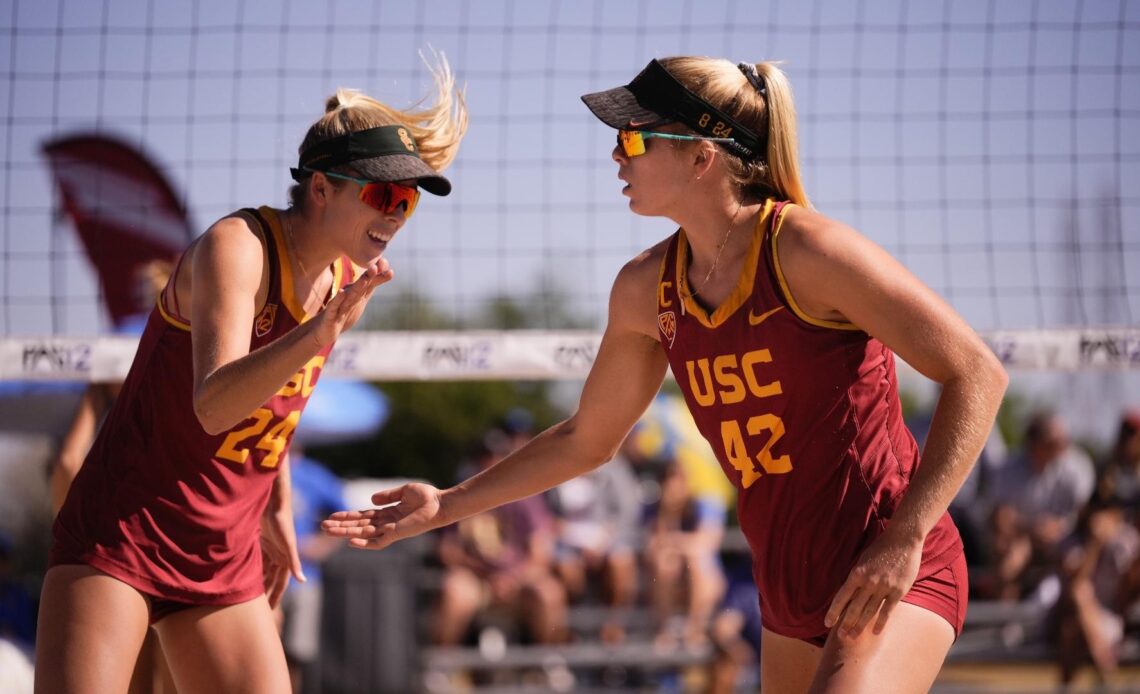 No. 1 USC Beach Volleyball Takes Aim at Unprecedented Fourth Straight NCAA Crown