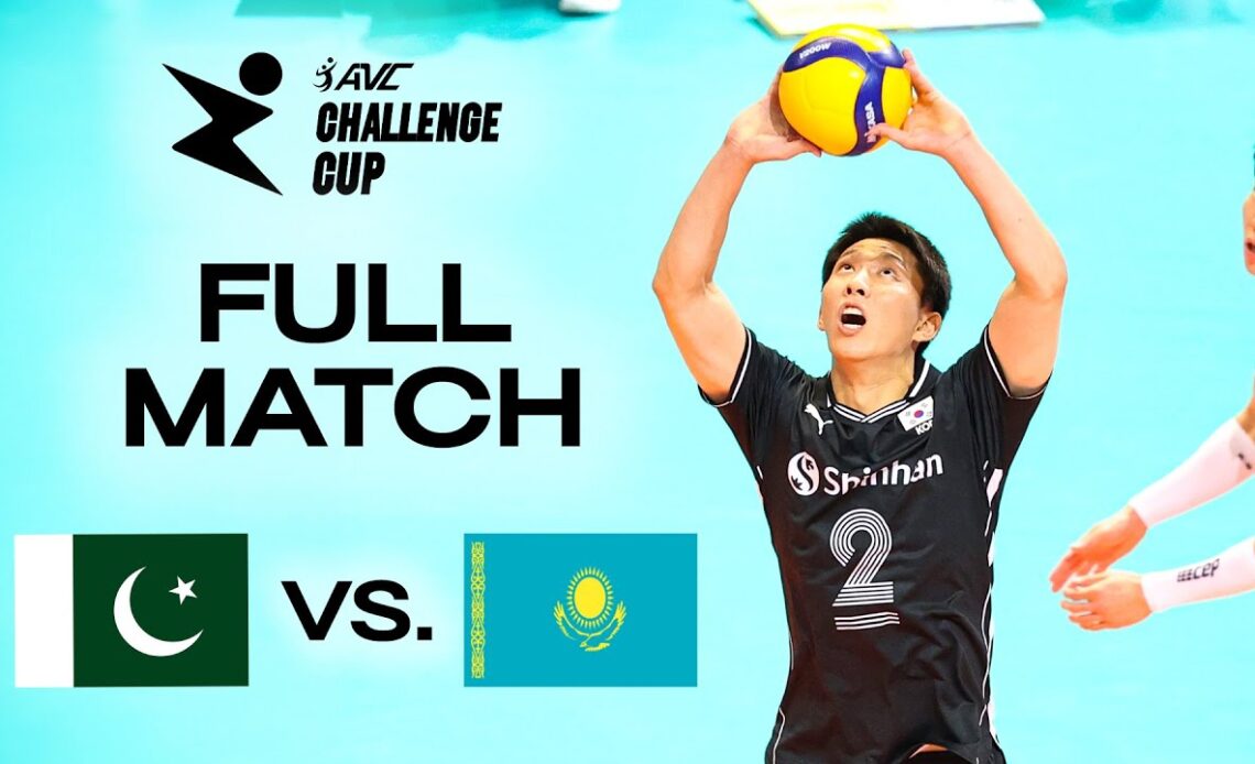 🇵🇰 PAK vs. 🇰🇿 KAZ - AVC Challenge Cup 2024 | Pool Play - presented by VBTV