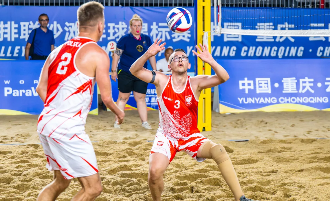 Poland 1 keep unbeaten record with nail-biting finish on Day 2 of Beach ParaVolley Men’s World Championship Poland 1 keep unbeaten record with nail-biting finish on Day 2 of Beach ParaVolley Men’s World Championship