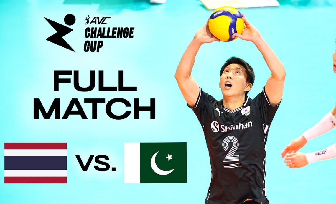 🇹🇭 THA vs. 🇵🇰 PAK - AVC Challenge Cup 2024 | Pool Play - presented by VBTV