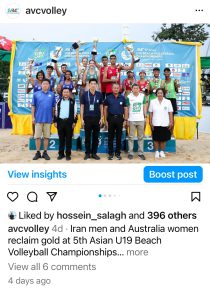 THAILAND EARNS TWO ASIAN U19 BEACH VOLLEYBALL CHAMPIONSHIPS MEDALS WITH FIVB VOLLEYBALL EMPOWERMENT COACH SUPPORT