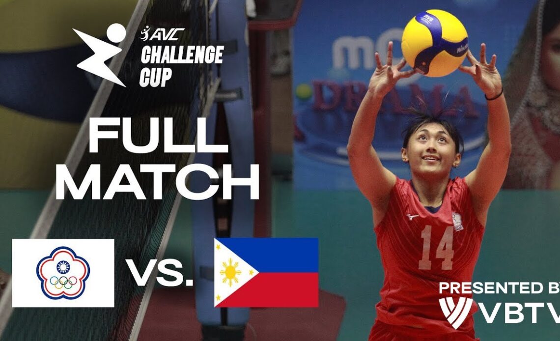 TPE vs. PHI - AVC Challenge Cup 2024 | Pool Play - presented by VBTV