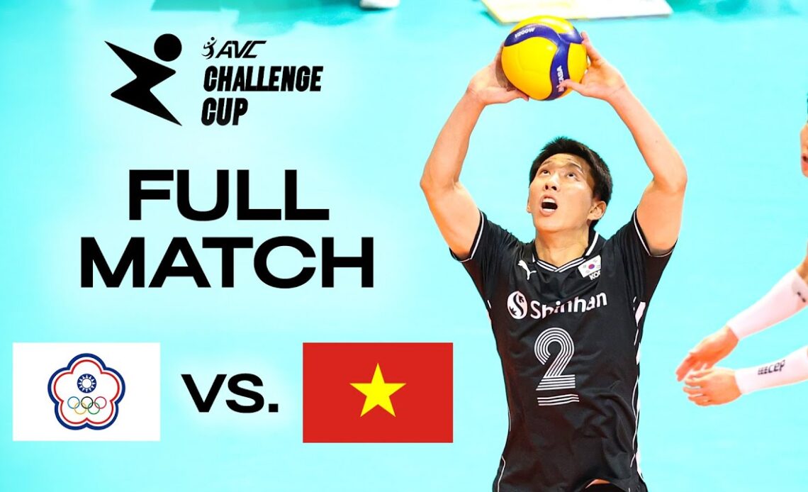 TPE vs. VIE - AVC Challenge Cup 2024 | Pool Play - presented by VBTV