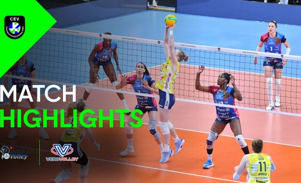 The Final: A  Carraro Imoco CONEGLIANO vs  Allianz Vero Volley MILANO  - Extended Match Highlights