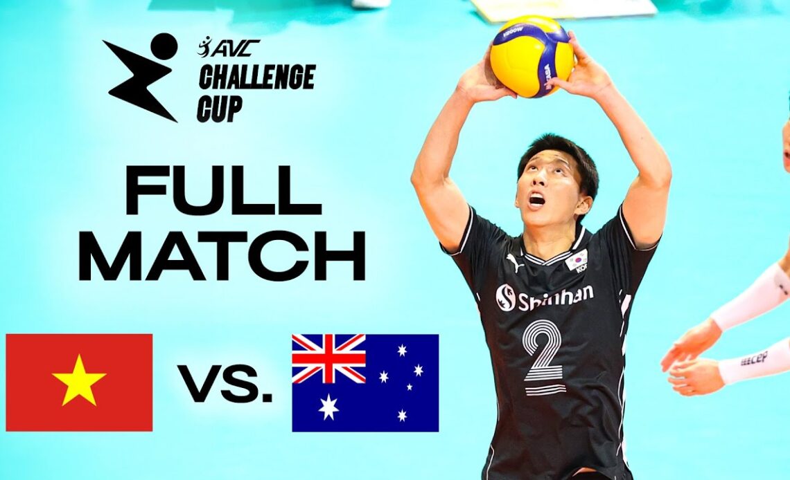 🇻🇳 VIE vs. 🇦🇺 AUS - AVC Challenge Cup 2024 | Pool Play - presented by VBTV