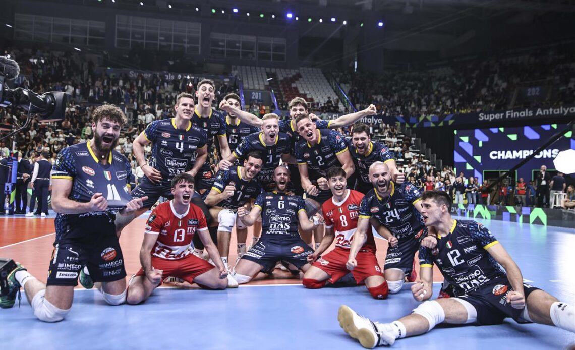 WorldofVolley :: ITA: Trentino Clinches Fourth CEV Champions League Title