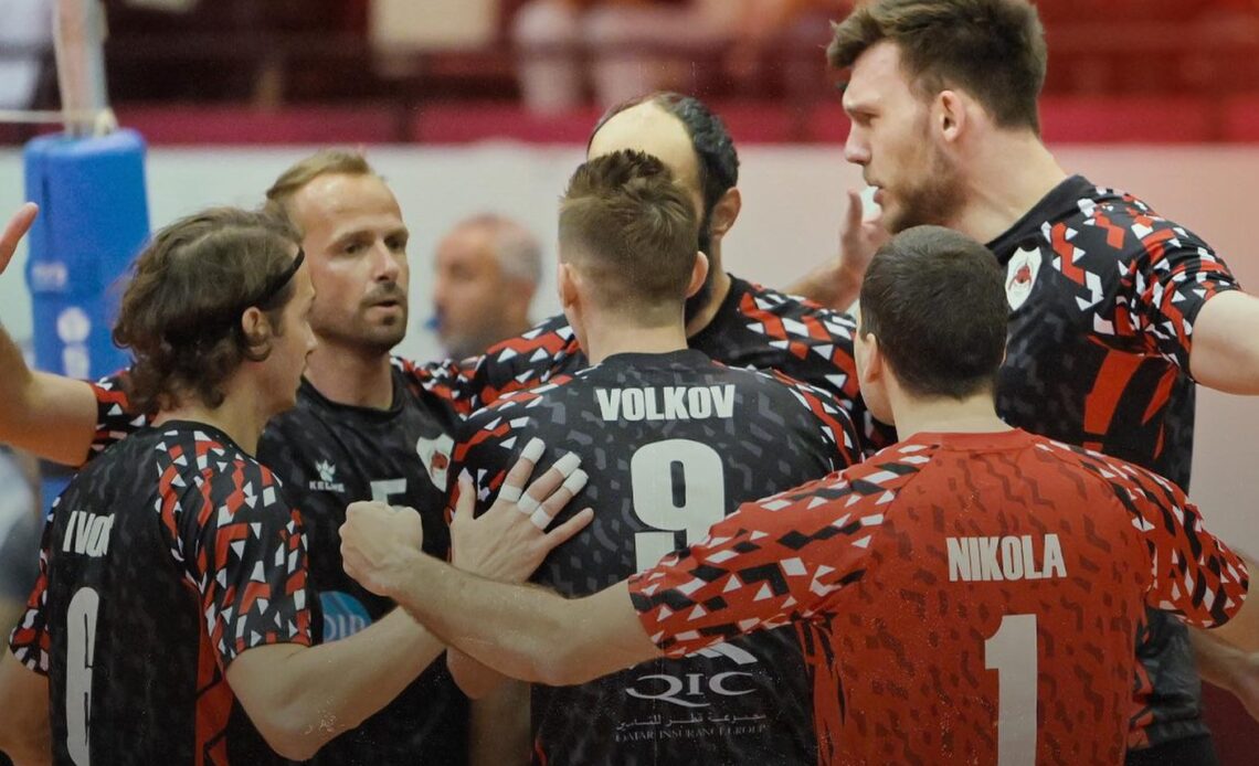 WorldofVolley :: QAT M: Al Rayyan SC Levels the Semifinal Series in the Emir Cup