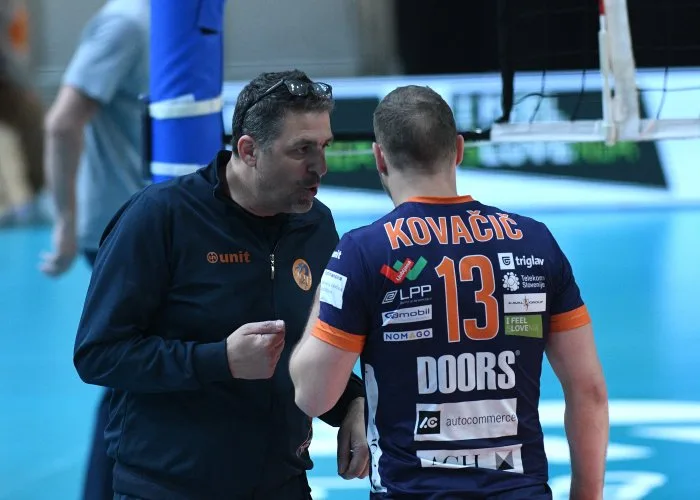 WorldofVolley :: SLO M: ACH Volley Ljubljana Extends Contract with Coach Matjaž Hafner