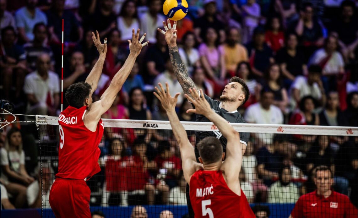 WorldofVolley :: VNL M: Canada Spoils Türkiye's Volleyball Nations League Debut