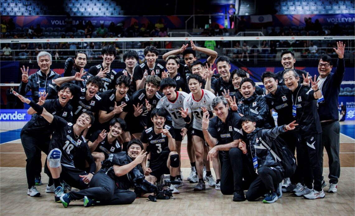 WorldofVolley :: VNL M: Japan Triumphs Over Cuba in Thrilling Volleyball Nations League Clash