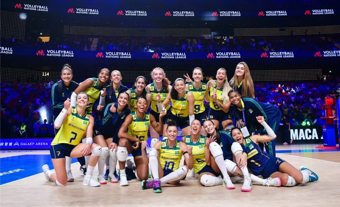 WorldofVolley :: VNL W: Brazil and Italy Shine in Women's VNL Pool 3