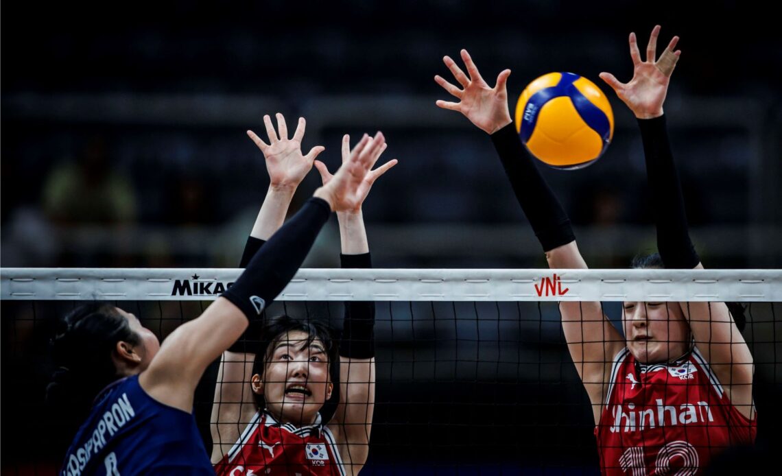 WorldofVolley :: VNL W: Korea Ends Three-Year Volleyball Nations League Drought