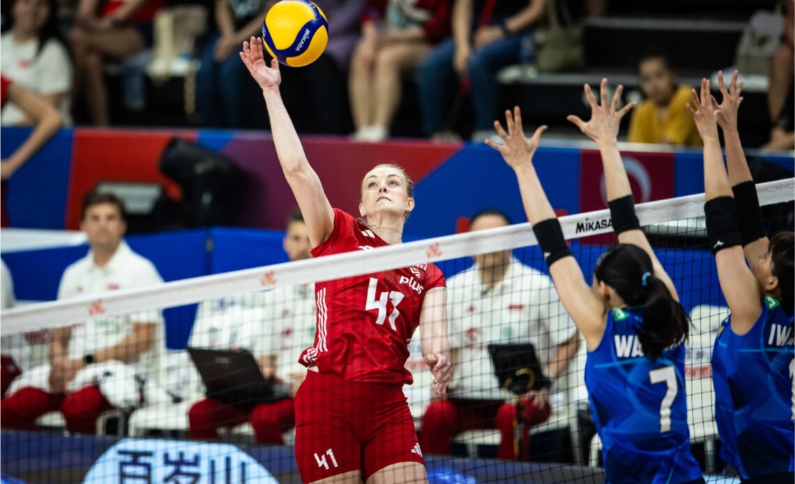 WorldofVolley :: VNL W: Poland Tops Volleyball Nations League Standings