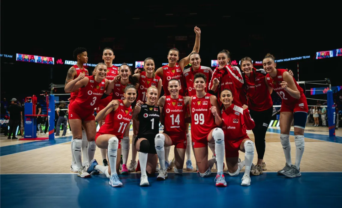 WorldofVolley :: VNL W: Türkiye Triumphs Over Germany; Bulgaria Edges Korea in Thriller