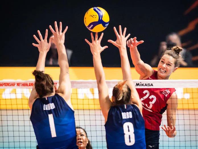 The indomitable will of Kelsey Robinson Cook, USA Volleyball's "fireball"