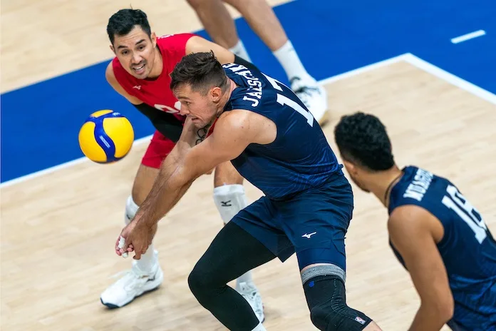USA men swept by Italy in Volleyball Nations League, face Serbia Friday