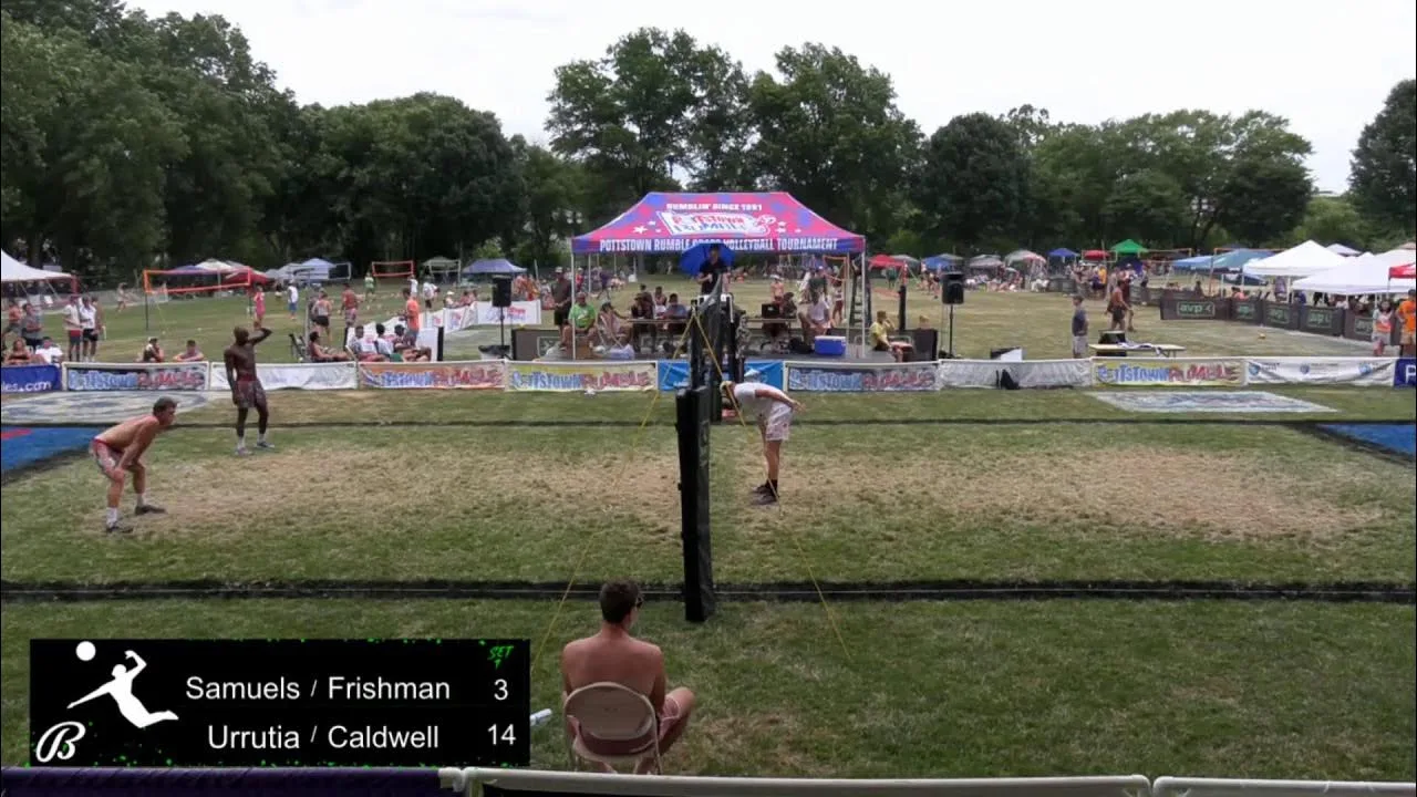 AVP Grass | The Pottstown Rumble | Men's Playoffs | Frishman / Samuels vs. Caldwell / Urrutia