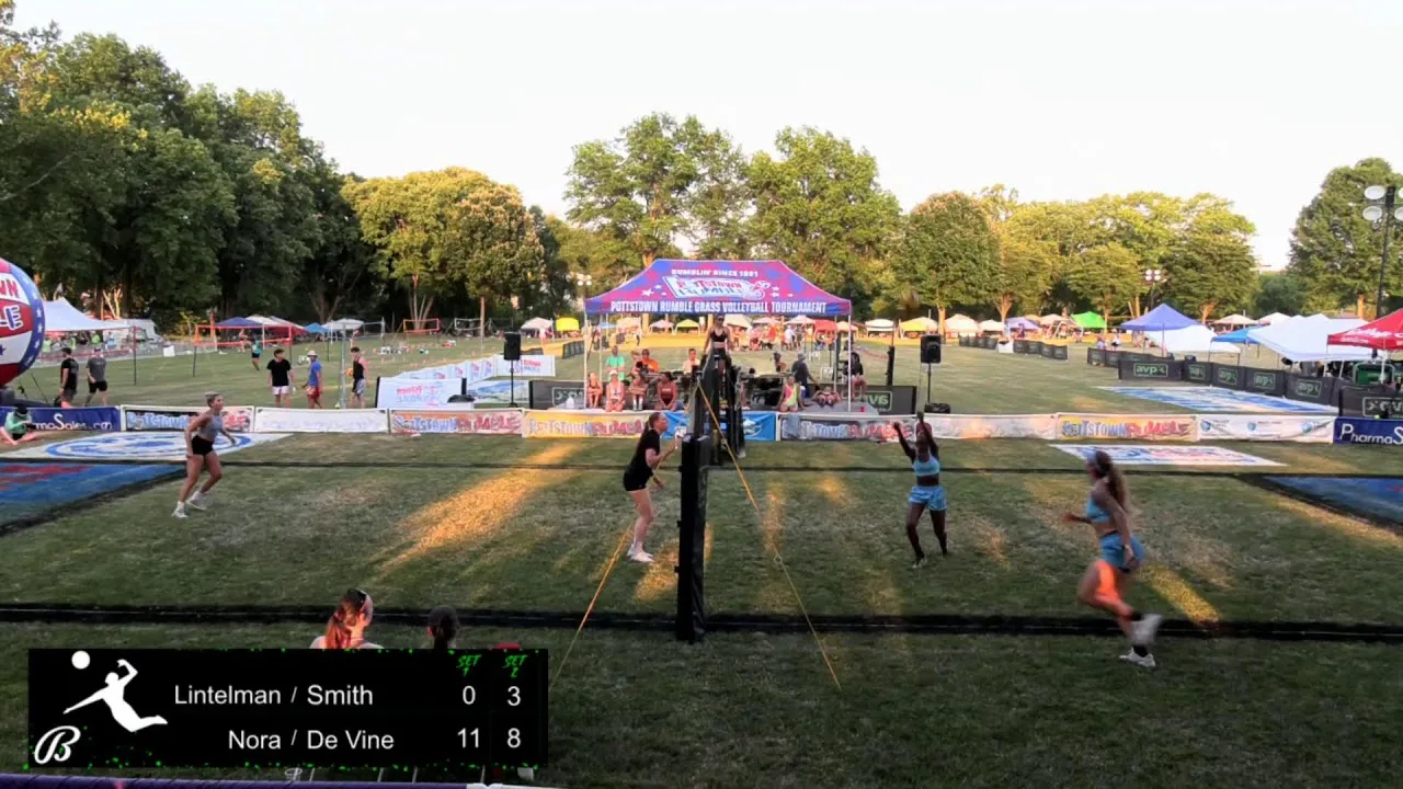 AVP Grass | The Pottstown Rumble | Brittany Lintelman / Angela Smith vs. Denise De Vine / Adriann…