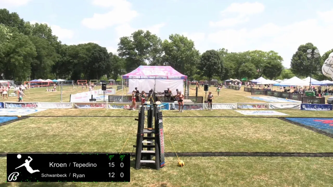 AVP Grass | The Pottstown Rumble | Danielle Kroen / Brittany Tepedino vs. Celia Ryan / Sydney Sch…