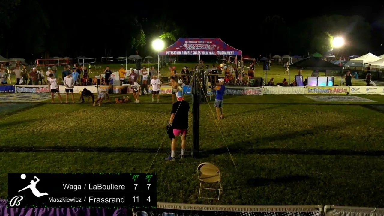 AVP Grass | The Pottstown Rumble | Lucas Frassrand / Samuel Maszkiewicz vs. Jacob LaBouliere / Ja…