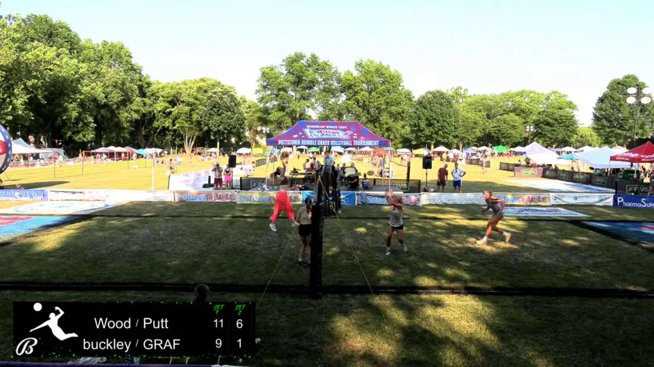 AVP Grass | The Pottstown Rumble | erin buckley / Allison Graf vs. Sara Putt / Sarah Wood