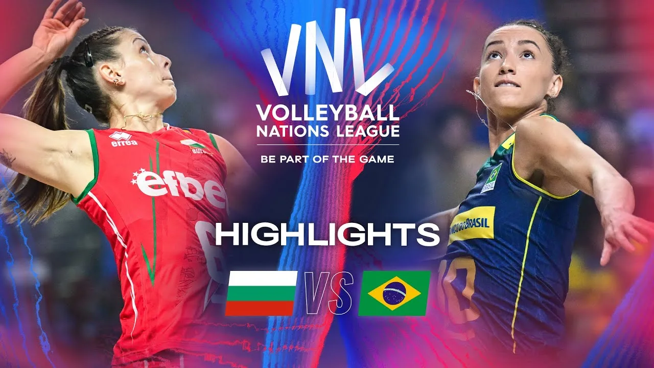🇧🇬 BUL vs. 🇧🇷 BRA - Highlights | Week 3 | Women's VNL 2024