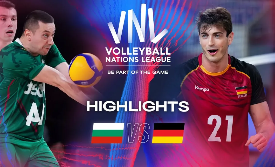 🇧🇬 BUL vs. 🇩🇪 GER - Highlights | Week 2 | Men's VNL 2024
