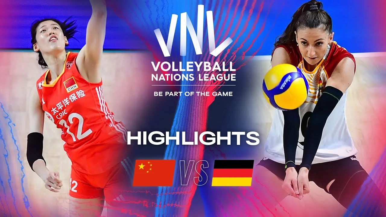 🇨🇳 CHN vs. 🇩🇪 GER - Highlights | Week 3 | Women's VNL 2024