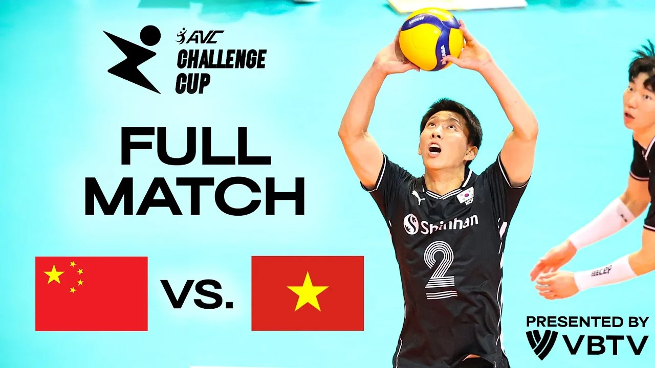 🇨🇳 CHN vs. 🇻🇳 VIE - AVC Challenge Cup 2024 | Playoffs - presented by VBTV