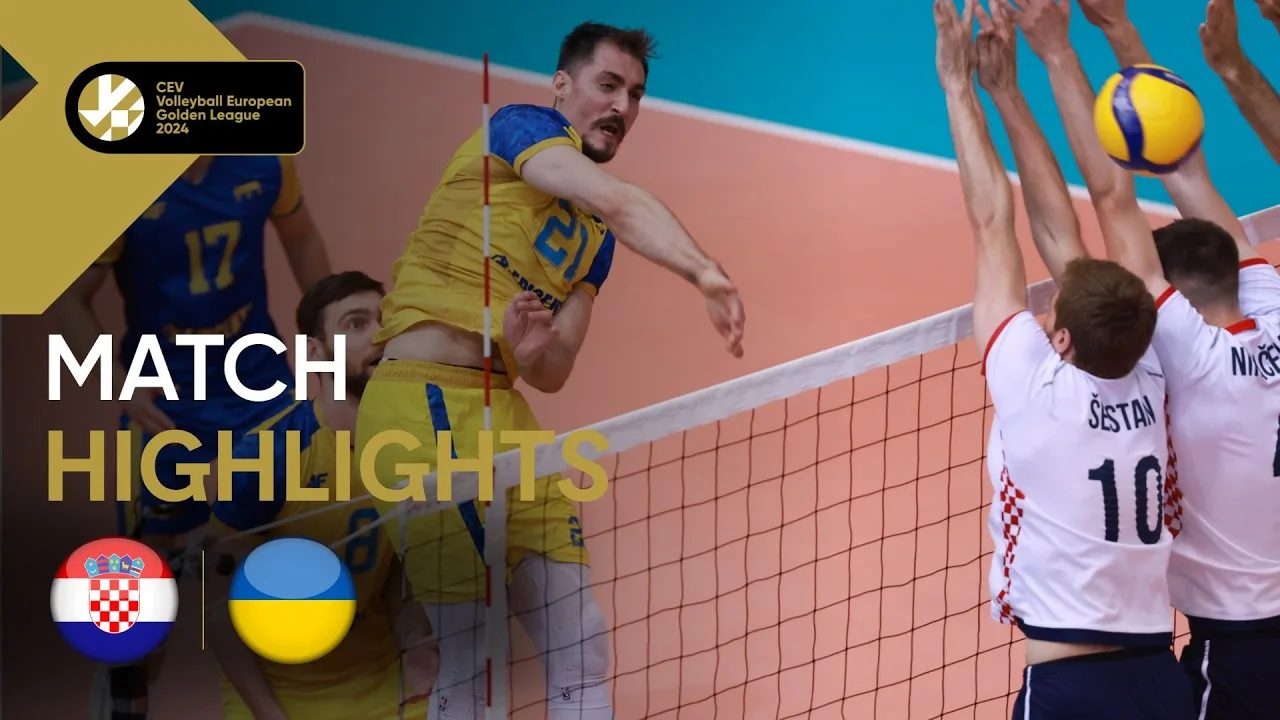 CROATIA vs. UKRAINE - Match Highlights