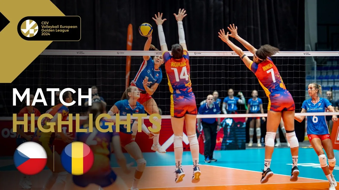 CZECHIA vs. ROMANIA - Match Highlights