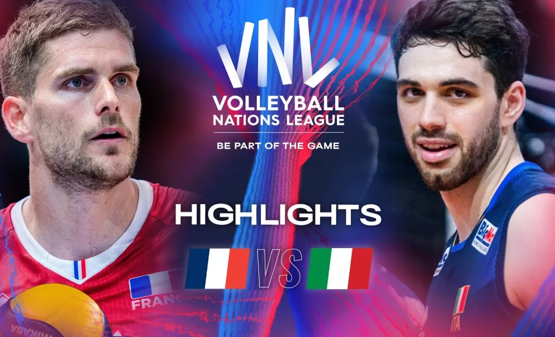 🇫🇷 FRA vs. 🇮🇹 ITA - Highlights | Week 2 | Men's VNL 2024