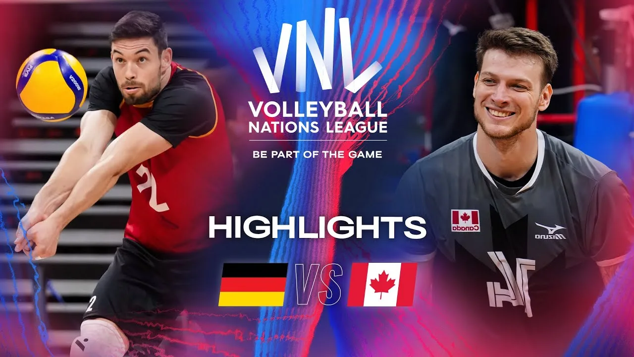 🇩🇪 GER vs. 🇨🇦 CAN - Highlights | Week 3 | Men's VNL 2024