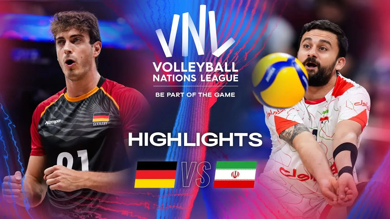 🇩🇪 GER vs. 🇮🇷 IRI - Highlights | Week 3 | Men's VNL 2024